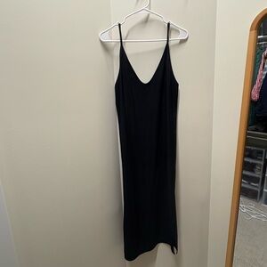 Everlane Black Slip Dress
